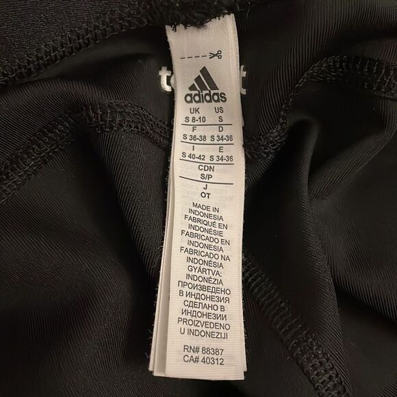 Adidas Black Techfit Climalite Athletic Shorts Womens Size Small Casual Pull-On - Picture 2 of 9